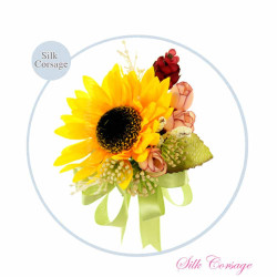 絲花襟花(向日葵)-AC361