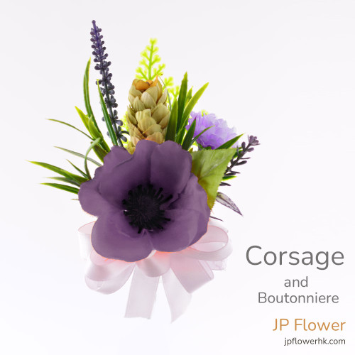 Silk Corsage
