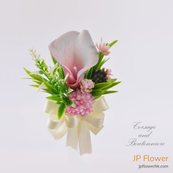 絲花襟花(玫瑰)-AC383