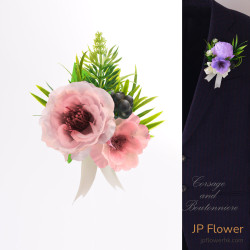 【G花店頂級小蝴蝶蘭襟花系列- 校園盛事必備,成為全場焦點!】-AC274