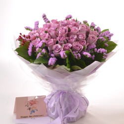 情人節花束:36枝玫瑰花束-VD353