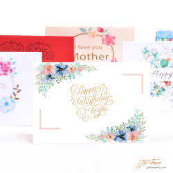 燙金心意卡(可選內容)-156