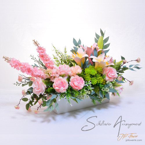 Table flower arrangements make your space more gorgeous - elegantly blooming roses and peonies - SF345-JP Flower Shop
